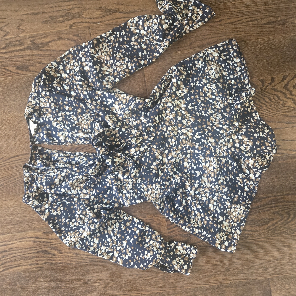 Floral Long Sleeve Blouse